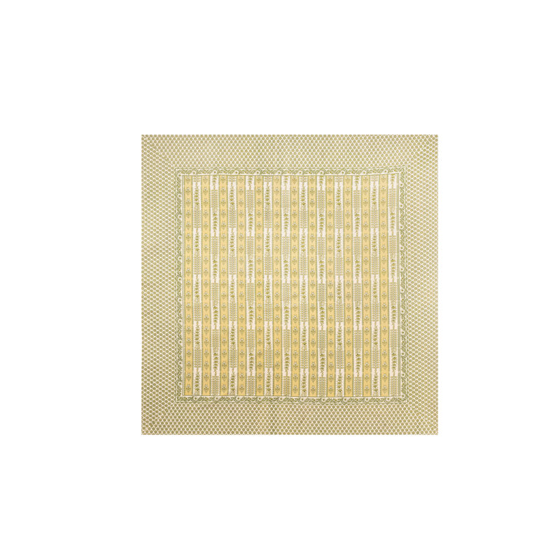 Linge de table Provence Avignon, L 142 po x l 71 po, Pistache