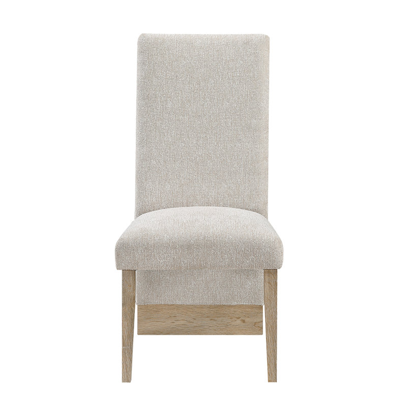 Ensemble de 2 chaises de salle à manger beige / naturel Stacey