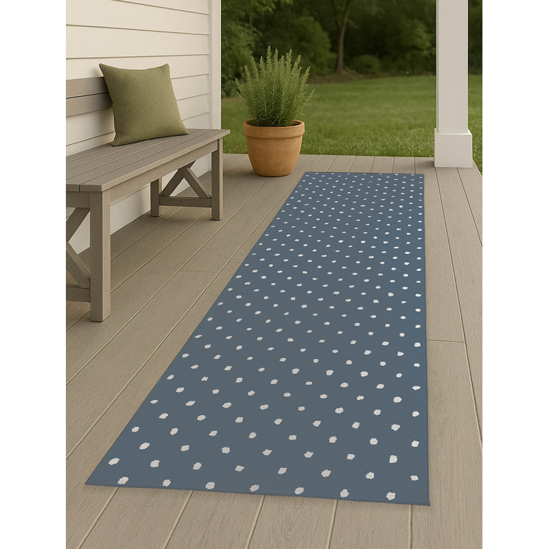 Leo Non-Slip Outdoor Rug, Runner 2'6" x 8'