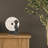 Orin White Marble Round Disc Decorative Object