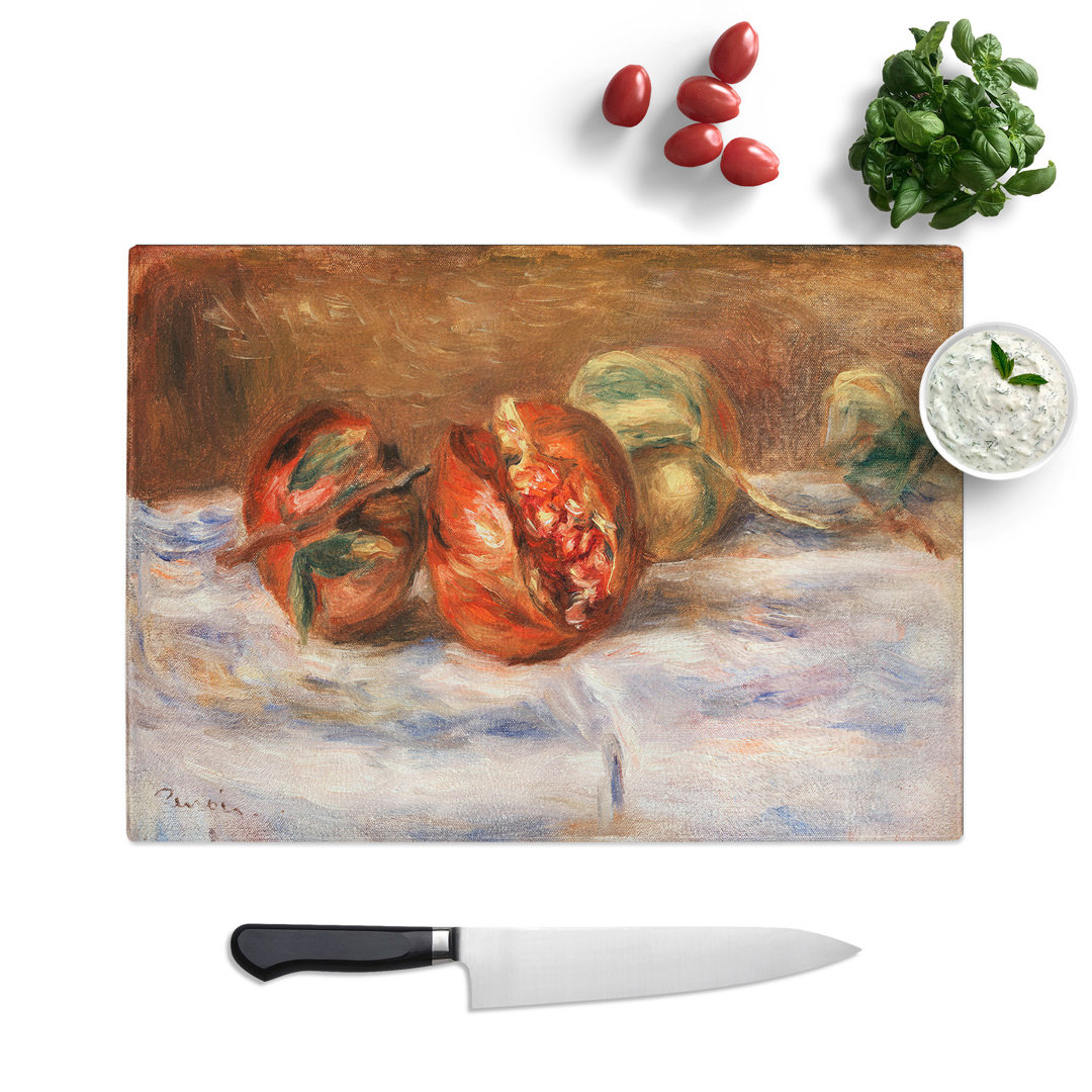 Pomegranates by Pierre-Auguste Renoir Chopping Board