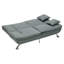Single 135cm Upholstered Convertible Sofa