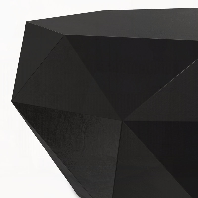 Table basse, H 15 po x l 35 po x P 35 po, Black