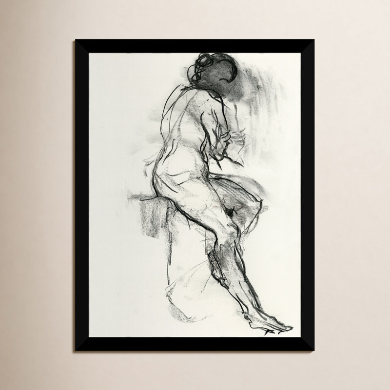 Nude Figure Sketches B Giclee Print