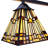Antanisha 5 - Light Glass Dimmable Tiered Chandelier
