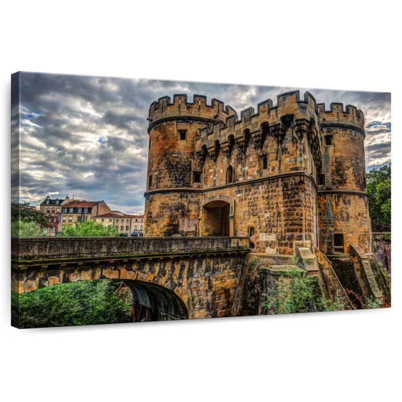 Lilie Bridge Castle, H 24 po x l 36 po