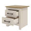 Limestone 2 Drawer Bedside Table-1702841899