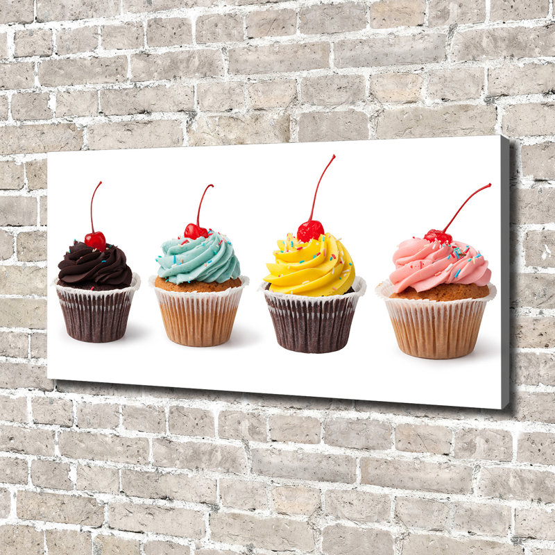 Cupcakes - Wrapped Canvas Print