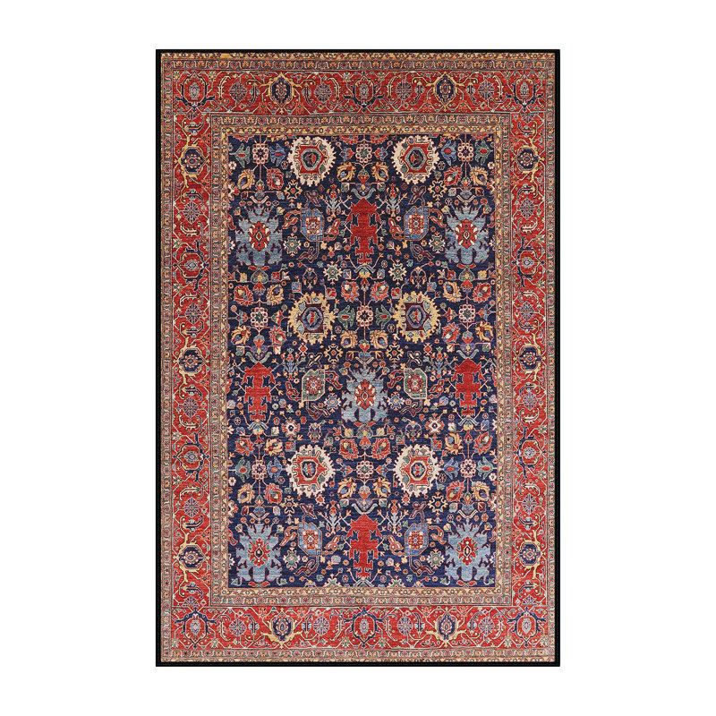 Tapis rouge / mauve, Rectangle 8 pi x 10 pi