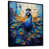 Black Floater Frameed Canvas