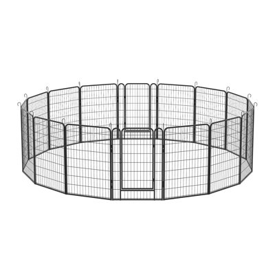 40"" H 16 Panel Heavy Duty Pet Playpen -  TOLOYE, WFMSLMTJ173