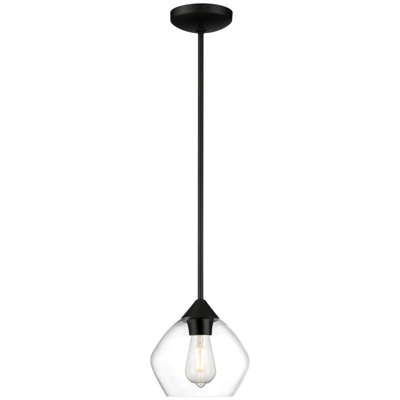 Abdihakin LED Pendant - Matte Black