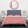 DesignArt Peach Circle Pattern Dots Duvet Cover Set | Wayfair