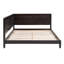 Lit de jour double / en taille moyenne, design classique moderne Mid-Century, bois, accoudoirs et lit, taille, avec-121022301-121022300