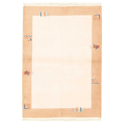 Hamburg One-of-a-Kind 4' X 5'10" 2010s Wool Area Rug in