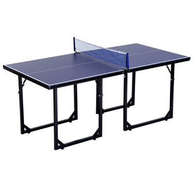 Soozier Foldable Table Tennis Table