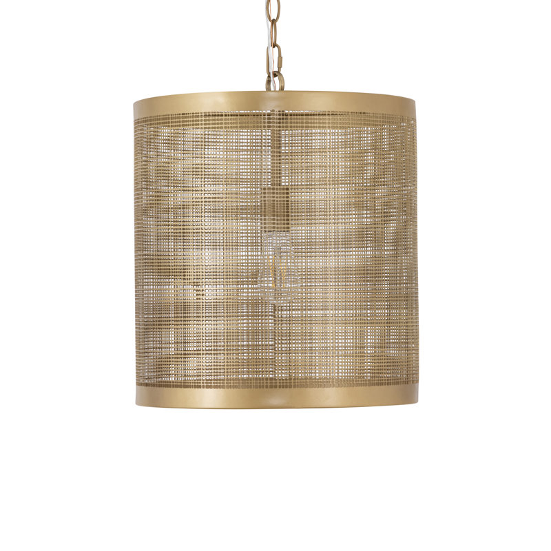 Sanger - Luminaire suspendu simple, Doré