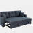 84'' Upholstered Sleeper Sofa