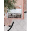 Tapis de couleur unie tissé à la main en laine crème-74429383