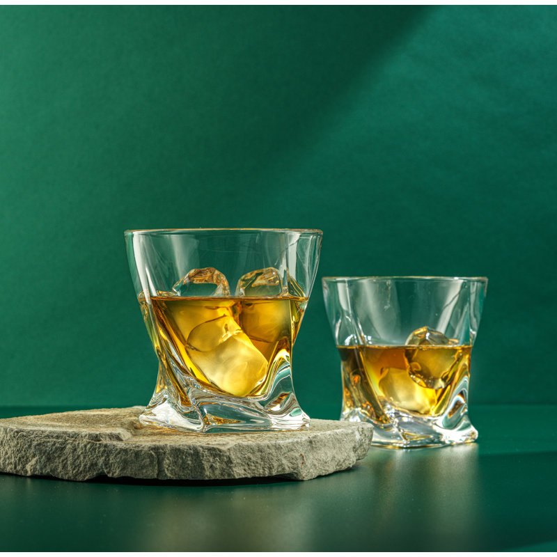 Verres à whisky JoyJolt Atlas, 11 oz.