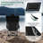  Ultra-Lightweight Camping Chair Portable Lawn Chair w/Triangular Aluminum Frame