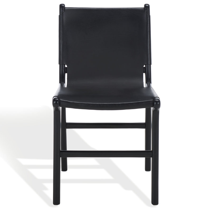 Cassaphina Leather Dining Chair, Black
