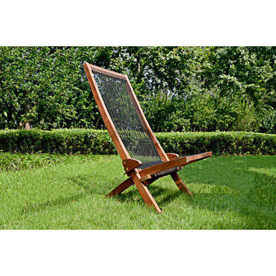 Chaise pliante en bois