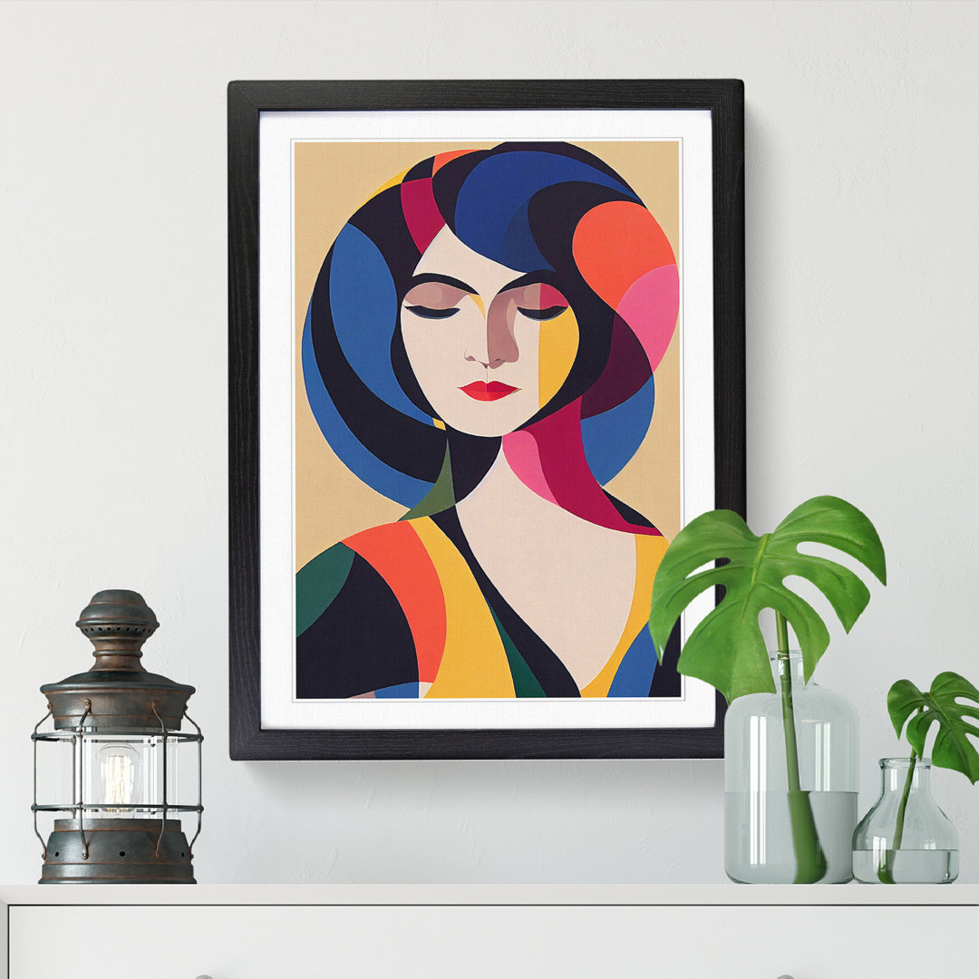 View Of An Abstract Woman Vol.2 - Picture Frame Graphic Art