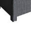 Outsunny PE Rattan Outdoor Coffee Table w/ Tempered Glass Top-737024752