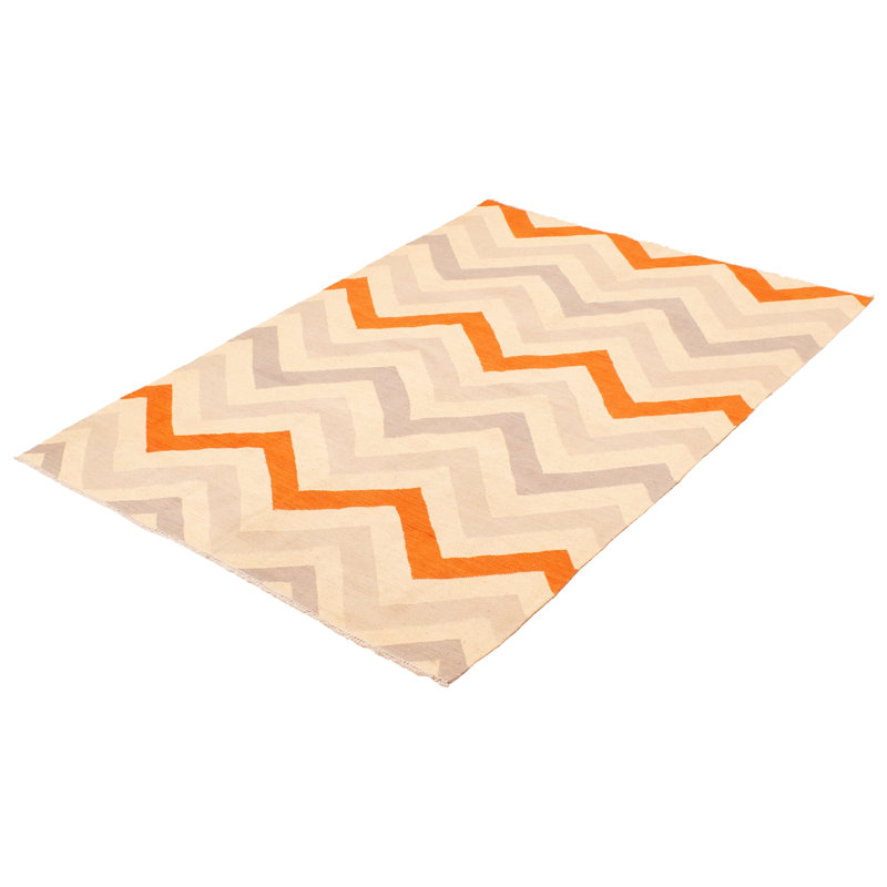 Kilim crème Sanjeev 5 pi 8 po x 8 pi 3 po