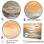 Art sur toile, coucher de soleil sur la plage-96320083-96320092