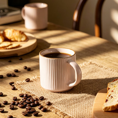 12 Oz Coffee Mugs, Set Of 4