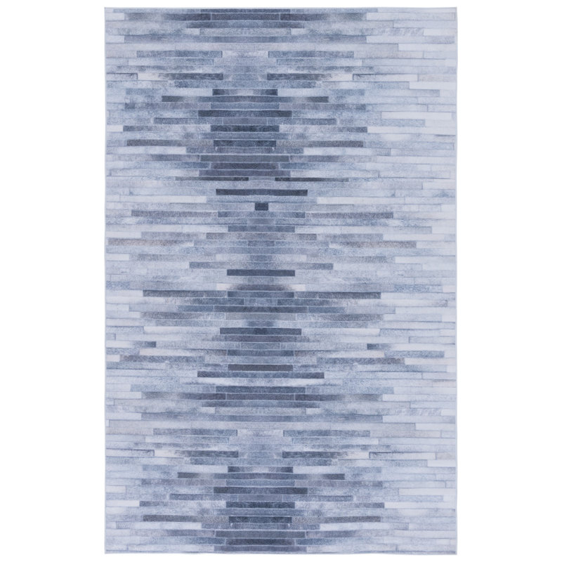 Avrumi Performance Machine Washable Abstract Rug, Rectangle 9' x 12'