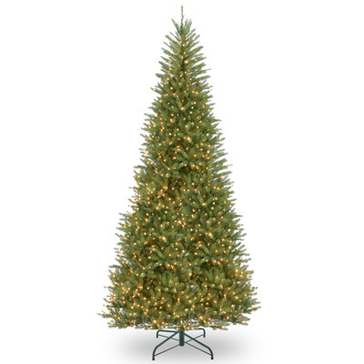 Dunhill Fir Slim Tree with Clear Lights