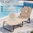 Longin Outdoor Metal Chaise Lounge-181788905