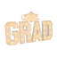 Enseigne lumineuse GRAD pour décorations de graduation