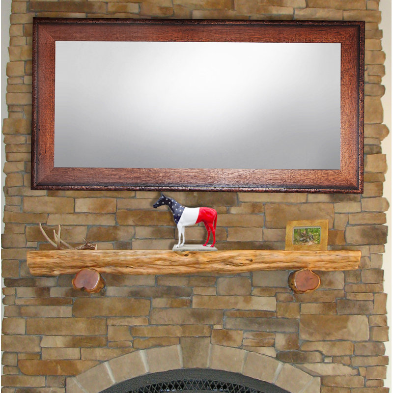 Hinatea Solid Wood Flat Wall Mirror, 69.5" H x 31.5" W