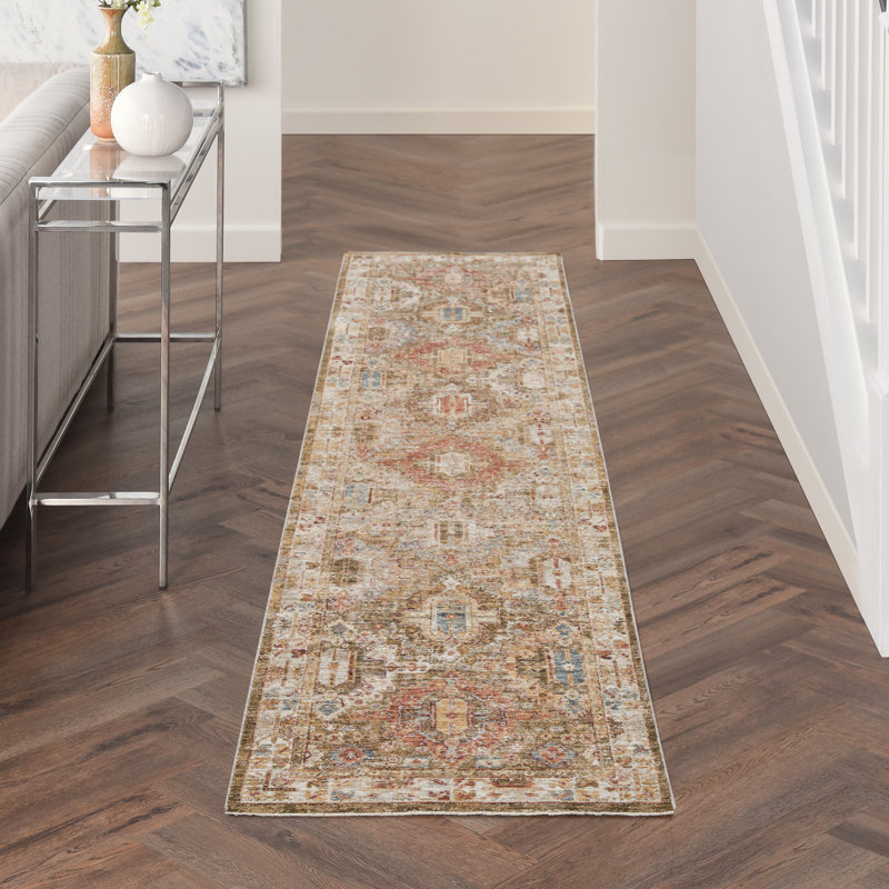 Elderen Persian Area Rug, Runner 69 x 310cm
