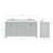73'' Double Bathroom Vanity with Carrara Marble Top-93572714-93359228