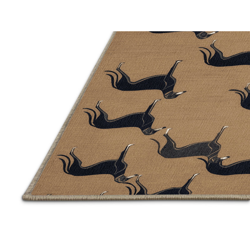  Tapis lavable pour chien lévrier italien, Tapis de couloir 2 pi x 4 pi