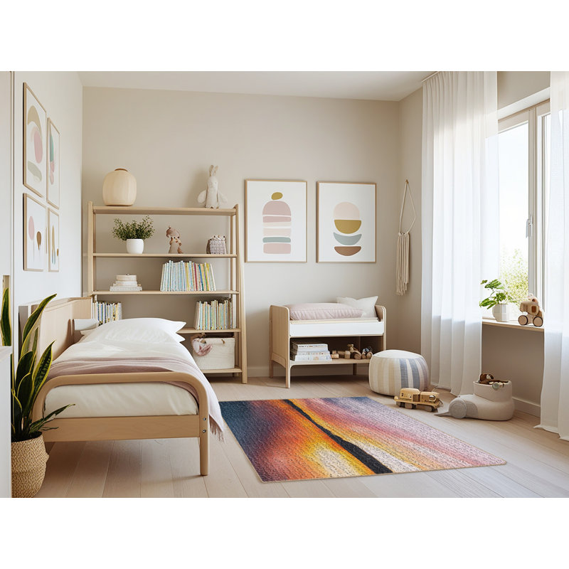 Tapis 10 zones orange coucher, Rectangle 3 pi x 5 pi