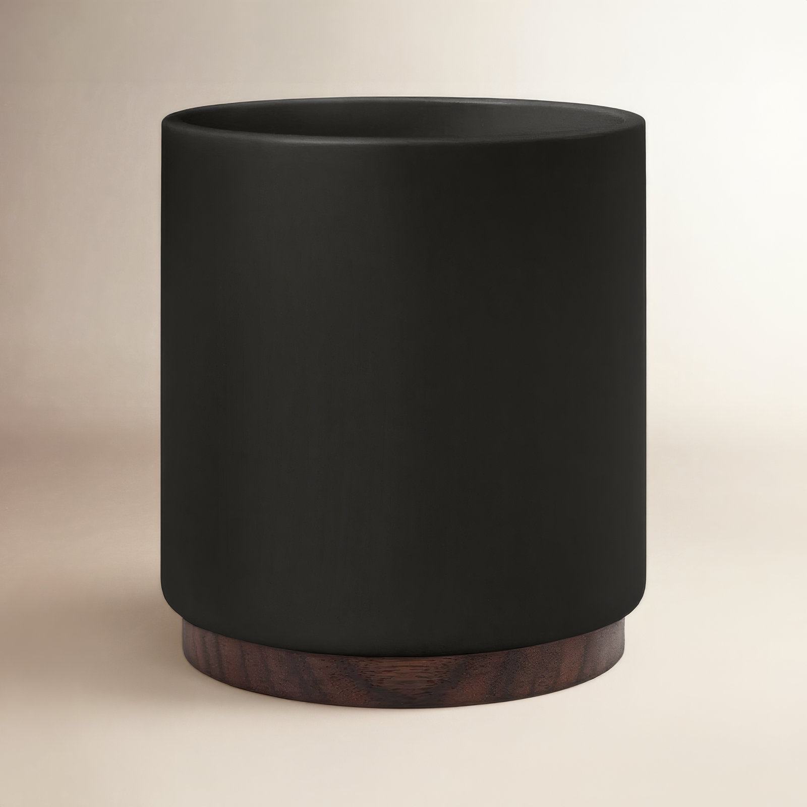 Byer Handmade Ceramic Pot Planter, Black