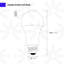 Ampoule DEL Ozarke Smart