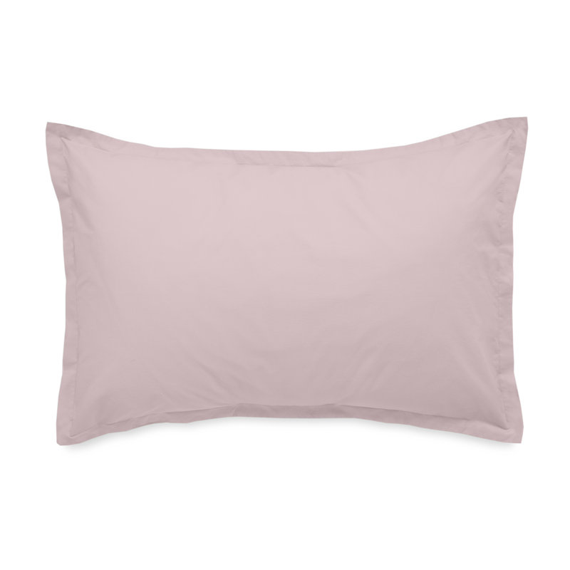 Clean Design Home T300 Percale Duvet Set, Twin XL Duvet Cover + 1 Standard Sham, Pink