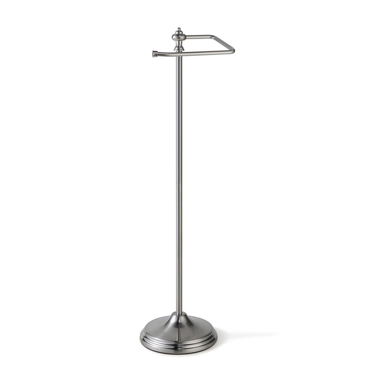 Freestanding Toilet Tissue Holder Chrome - Nu Steel