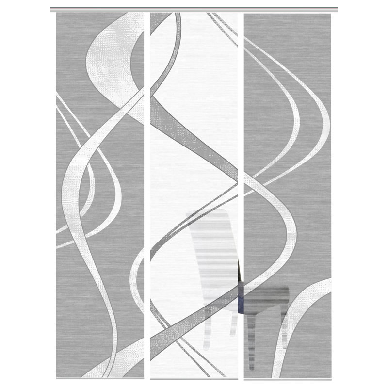 Pendley Semi Sheer Curtain Panel Pair