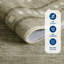 Tapis bordé lavable à la machine avec envers antidérapant Tapis antidérapant pour salon-858093392-858093393