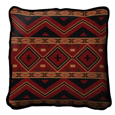 Mesilla Cotton Reversible Throw Pillow