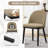 Wooden Dining Chairs Set of,Modern Fabric Upholstered Dining Room Chair, Large Dining Room Kitchen Chairs with High Back and Deep Seat-118036633-118036635