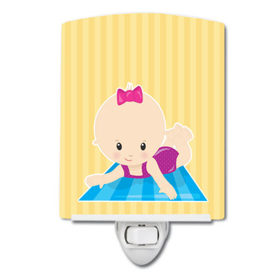 Éclairage de nuit en céramique baby on tapis Beach